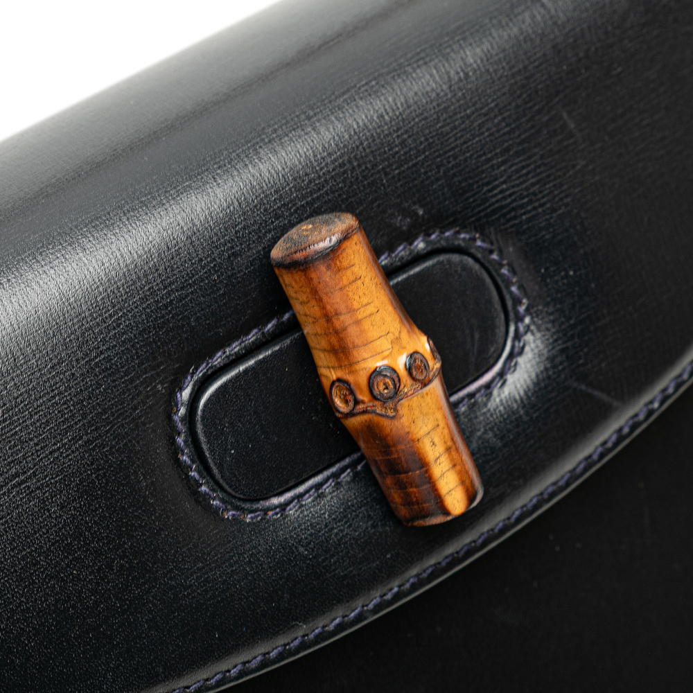 Pre-Loved Gucci Calfskin Bamboo Night - Picture 8 of 12